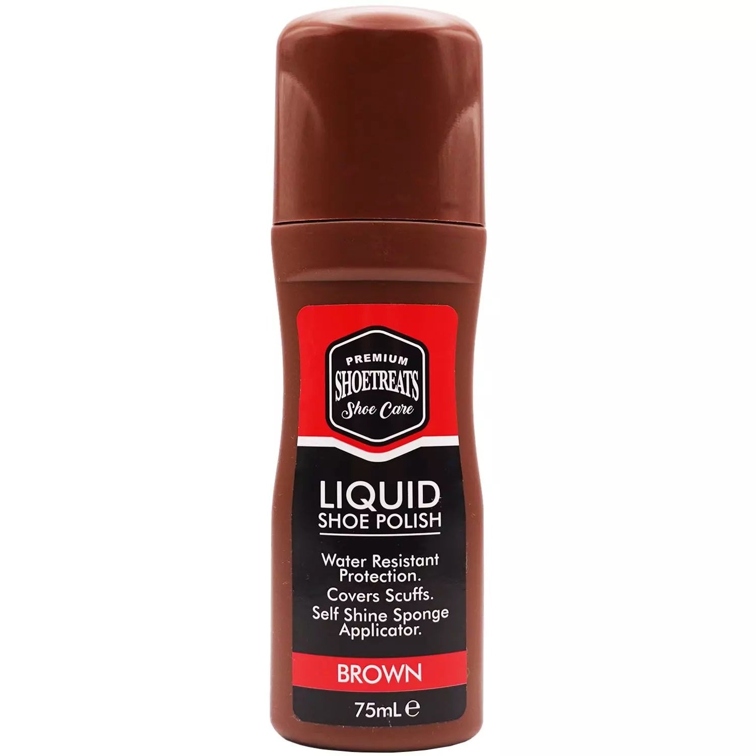 Shoe Treats Liquid Shoe Polish Brown 75ml Shoe Treats Liquid Shoe Polish Brown 75ml